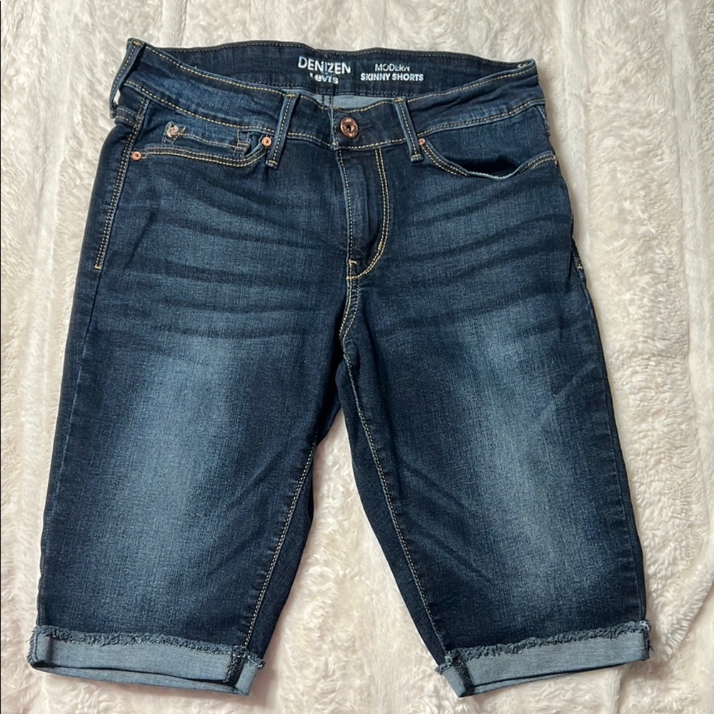 Denizen from Levi's women’s Blue Denim Shorts